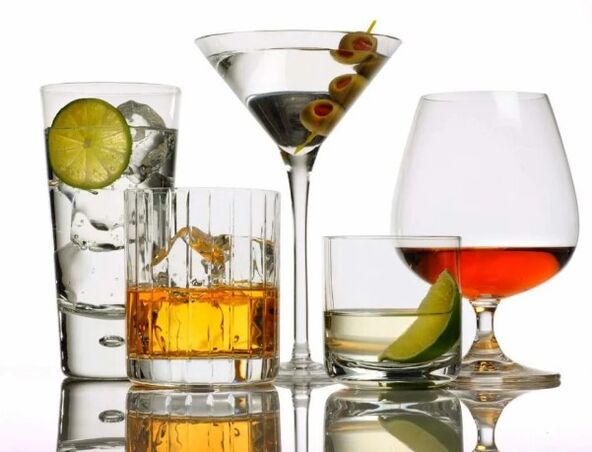 Įvairūs alkoholiai